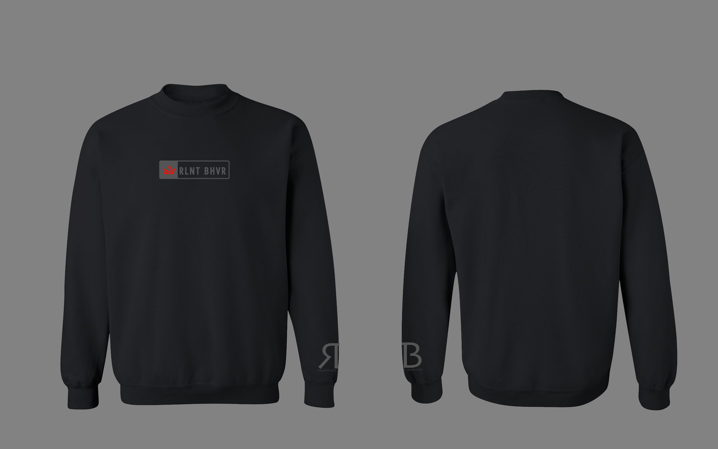 CROWNED BEAST LIFE CREW NECK SWEATSHIRT