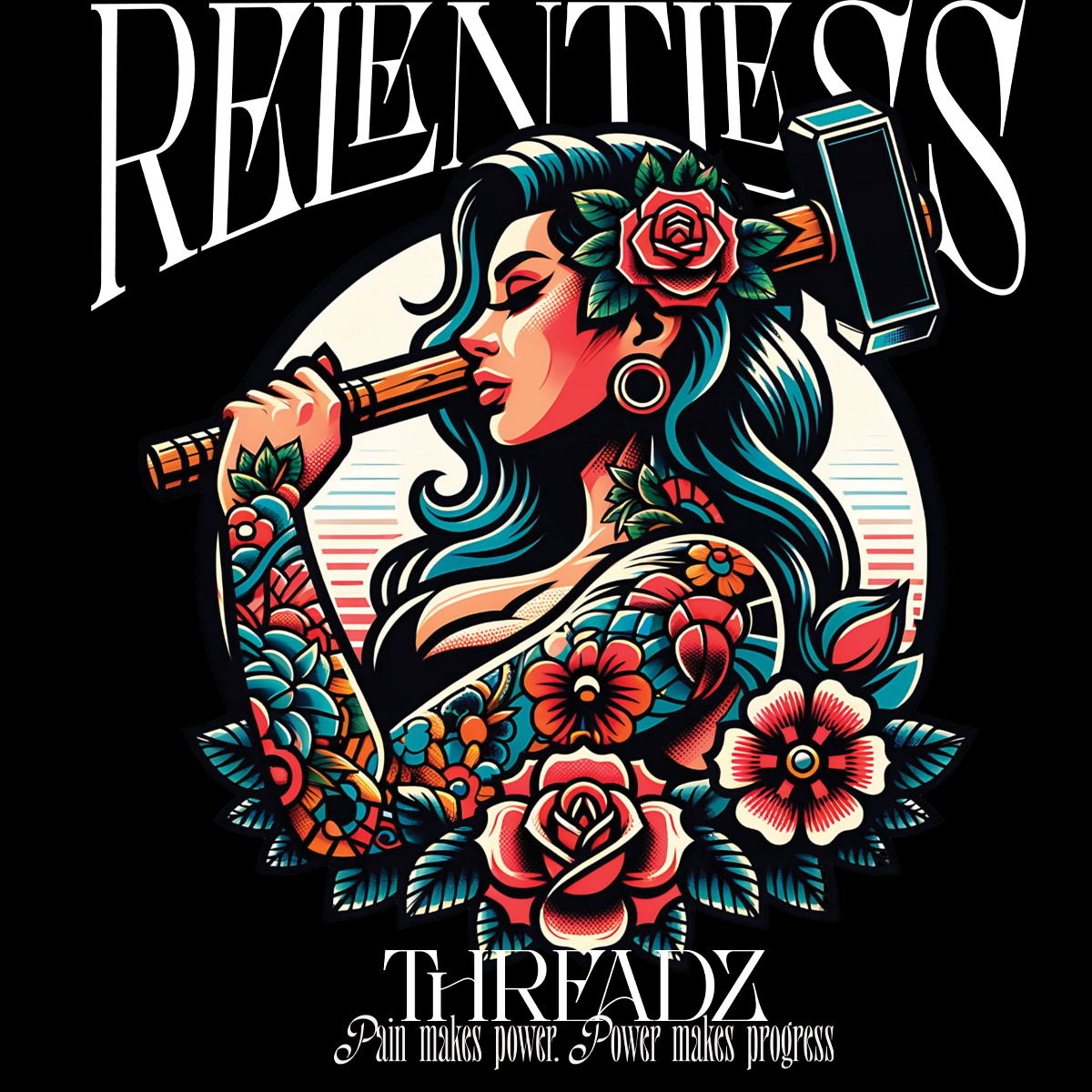 Relentless Resilience Cropped Tee New
