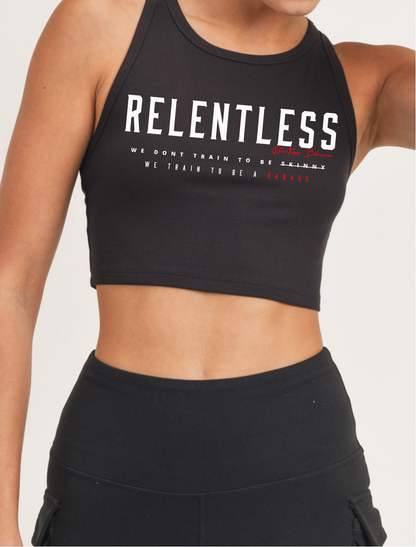 Bad Ass Essential Micro-Ribbed Crop