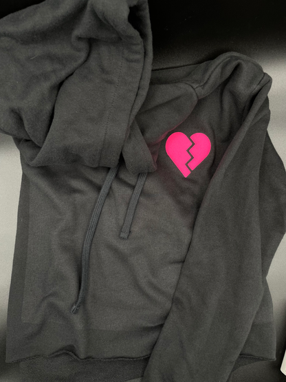 Girls don't cry crop hoodie