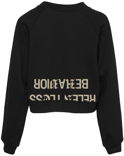 RebelLious Cut off Crop Crew Neck