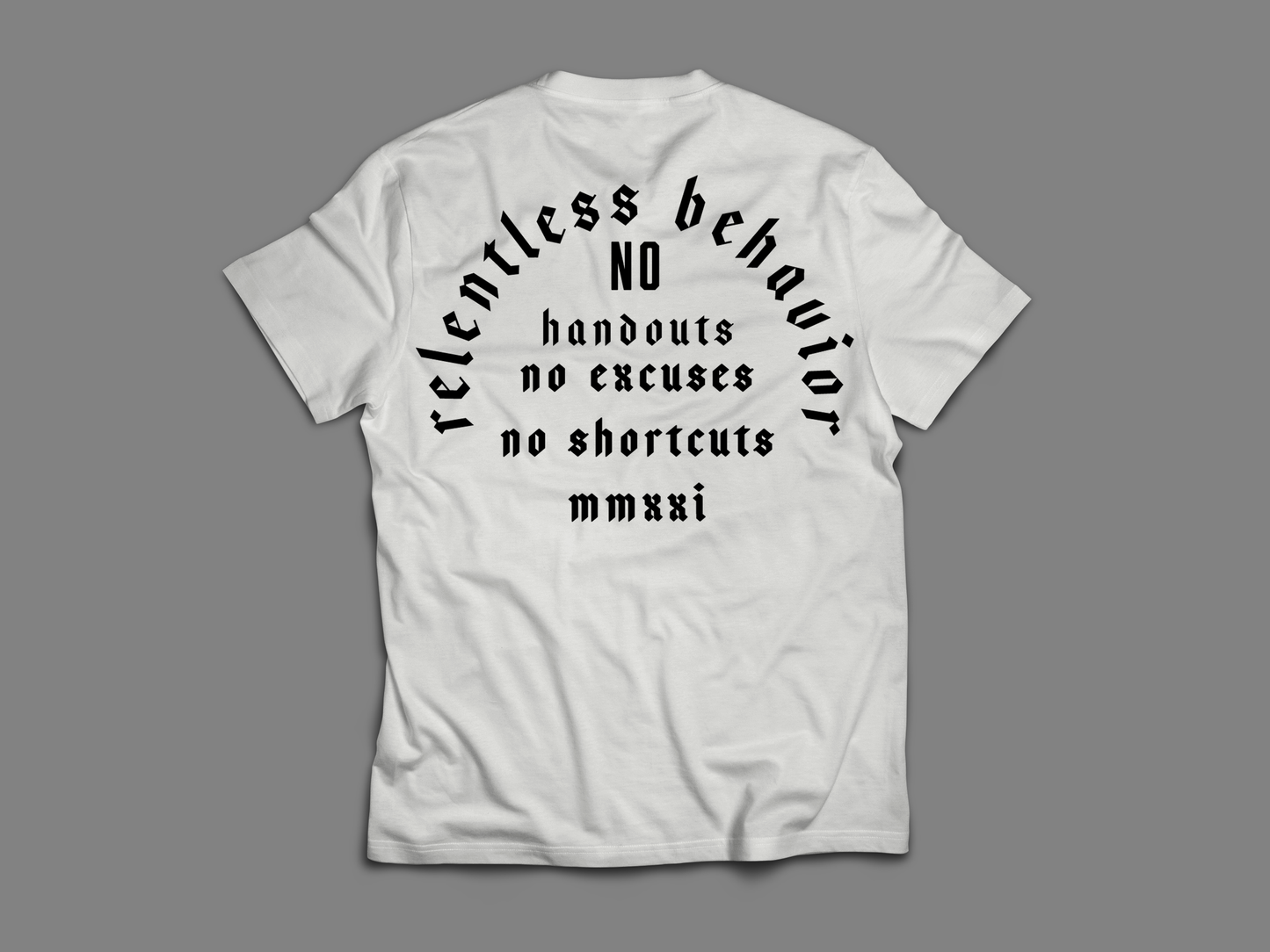 NO HANDOUTS T-SHIRT