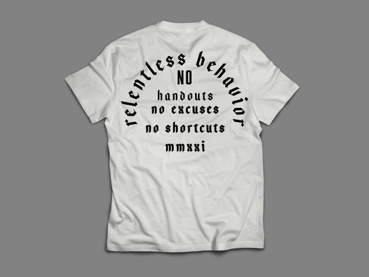 NO HANDOUTS T-SHIRT